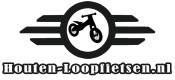 Houten loopfietsen logo