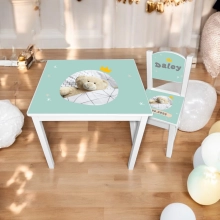 Tafel en stoel Knuffelbeer