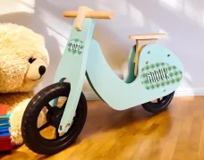 Scooter met naam vrolijk