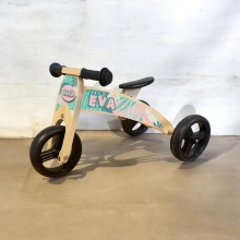 Houten loopfiets 2 in 1 Bladeren