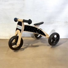 Loopfiets 2 in 1 houten bord