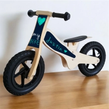 Loopfiets met naam heart