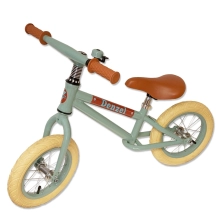 Loopfiets staal blitzy mintgroen