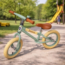 Loopfiets staal blitzy bedrijfslogo