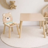 houten kinder zetel